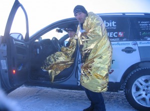 Team 7 Arctic Challenge 2011 gestrand 